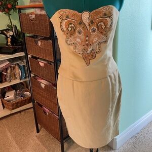 Escada bustier and skirt